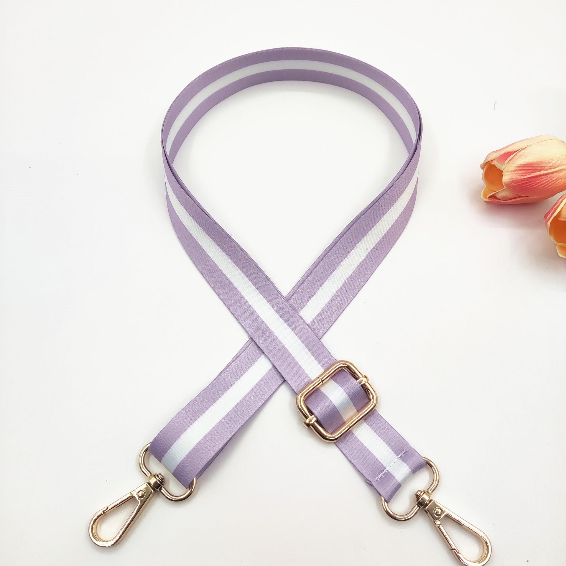 

Adjustable 2.5cm Rainbow Narrow Shoulder Crossbody Strap for Bags and Water Bottles 2.5cm + Gunmetal Buckle