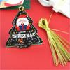 Mini Santa Claus Merry Christmas Xmas Party Decor Postcard Blessing Gift Cards Greeting Cards