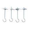 5/10Pcs Carbon Steel Toggle Wings Plasterboard Cavity Ceiling Hook Wall Fixing Wing Bolts Hanger Wall Hooks