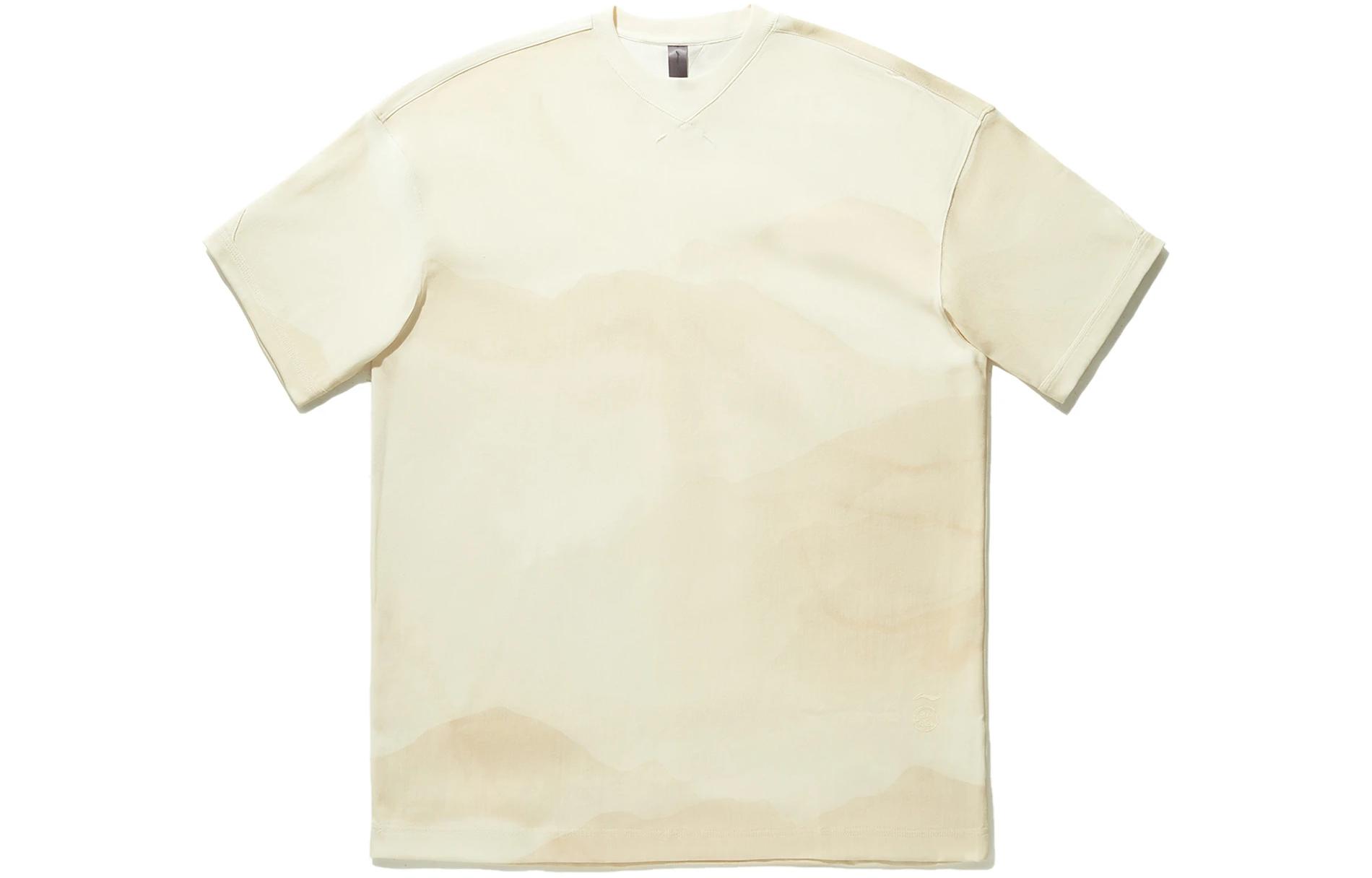 Li Ning x CHENGLONG,LIANMINGKUAN T Shirt Men s Papyrus White AHSU185-2 L