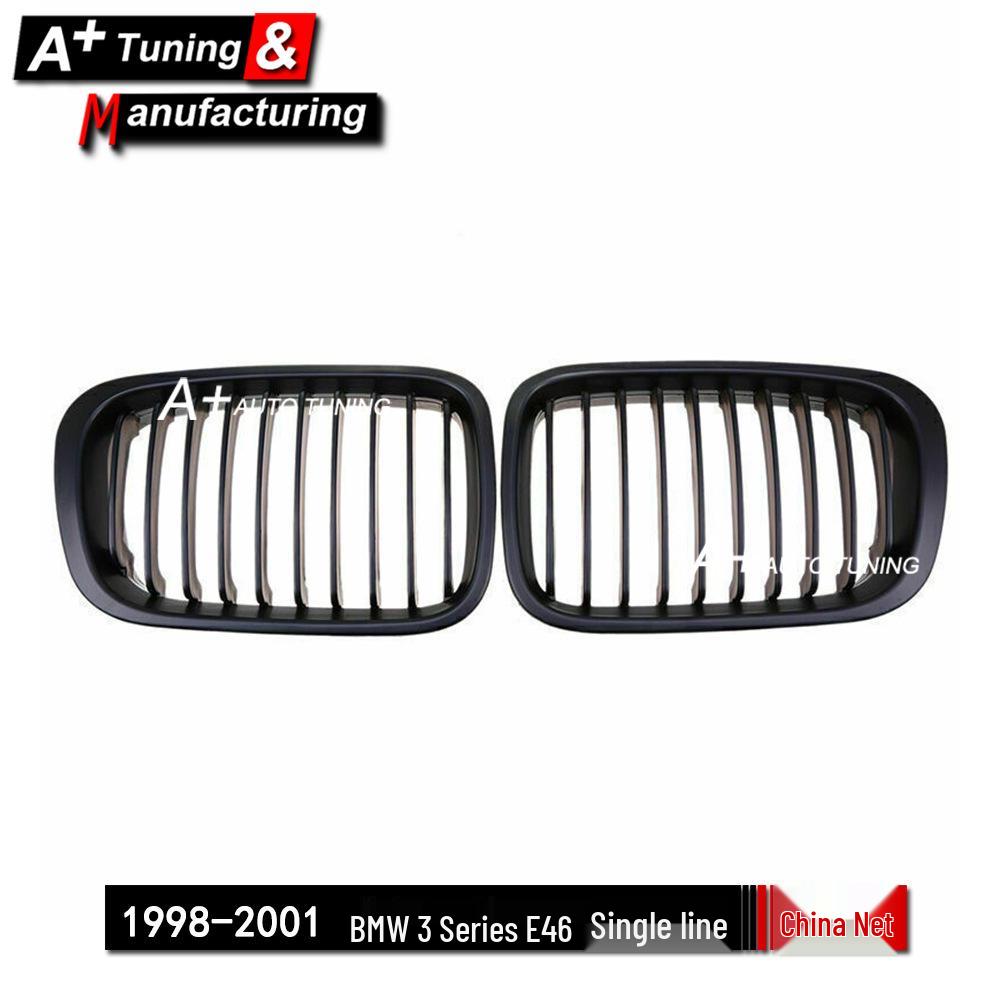 

Matte Black Grille for BMW E46 3 Series (1998-2001) 4-Door