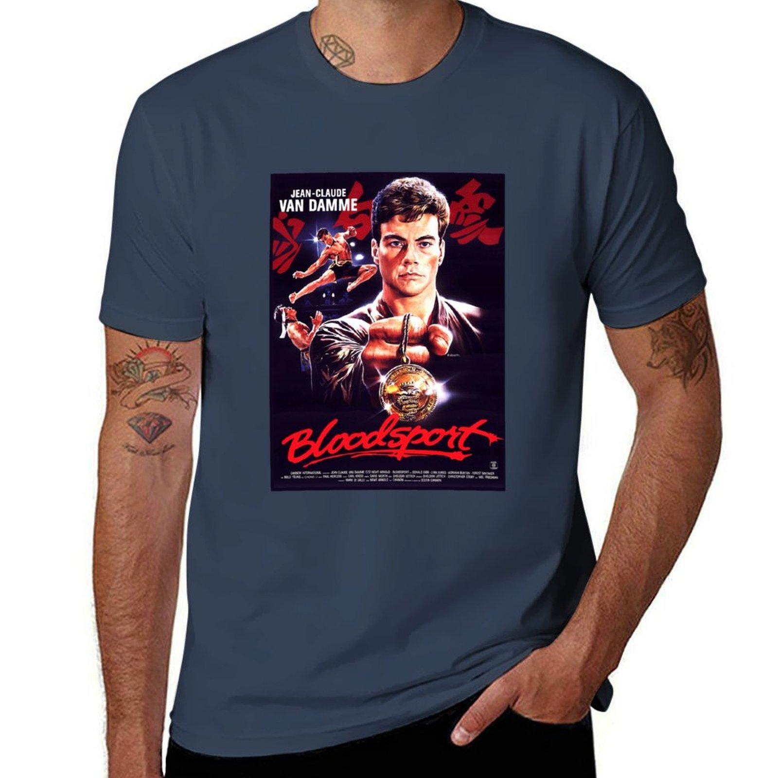 Funny Gift Bloodsport Christmas TShirt Casual Trendy Streetwear Tee Shirt S