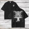 Attack on Titan Eren & Ymir Ur-Titan Vintage Washed Oversized T-Shirt | Unisex Anime Streetwear Tee