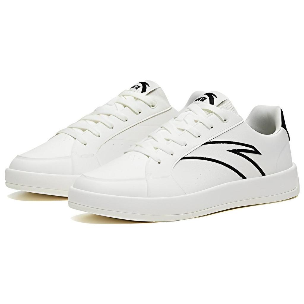 Anta Textile, Synthetic Leather Slip Resistant, Abrasion Resistant, Lightweight Low Top Skateboard Shoes Men's 112328012-4