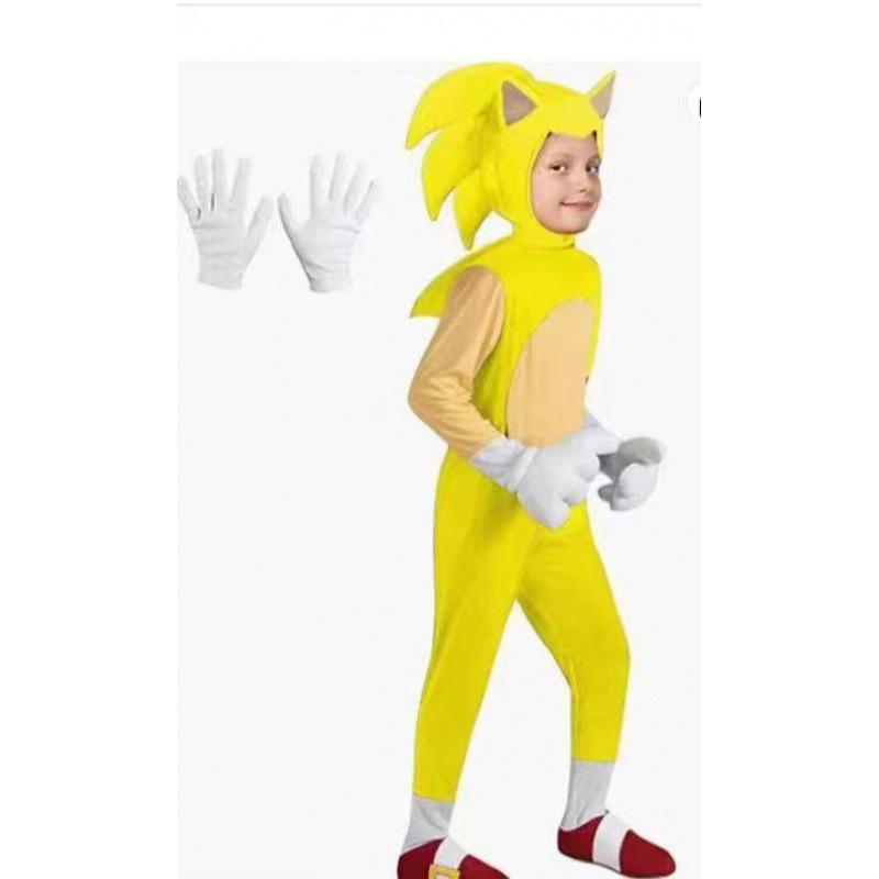 Costum Halloween Arici Sonic Albastru Costum Super Sonic Copil Sonic Costum Spectacol