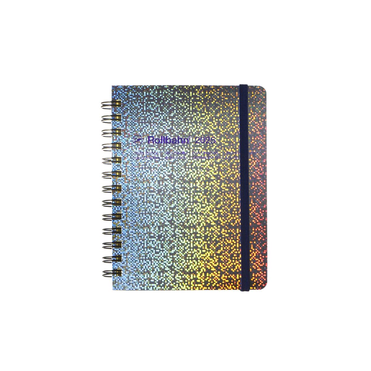 

Блокнот 2025 октябрь Rollbahn Diary Metallic M Schedule Book Monthly [Издание Delfonics/Начиная с 2024] (Голограмма)