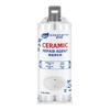 1Pc White Waterproof Ceramic Adhesive for Repairing Tiles, Bathtubs, and Sinks - Mold-Resistant and Effective on Porcelain Cracks