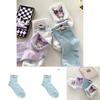 Cute Cartoon Cotton Socks For Women Lovely And Sweet Medium Tube Suitable For All Seasons