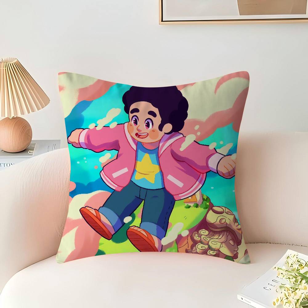 Steven Universe Pillowcase Toon Gift Cushion Cover Bedroom Home Sofa Chair Seat Decor Pillow Case