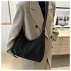 New Vintage Faux Leather Shoulder Bag for Women Retro Underarm Hobo Purse Large Capacity Tote Handbag