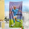 Haaland Personalized Text Beach Towel High Absorbency & Quick-Dry Ideal for Travel Outdoor Swim Pool Yoga Surf Camping Hiking Gym Gift Holiday