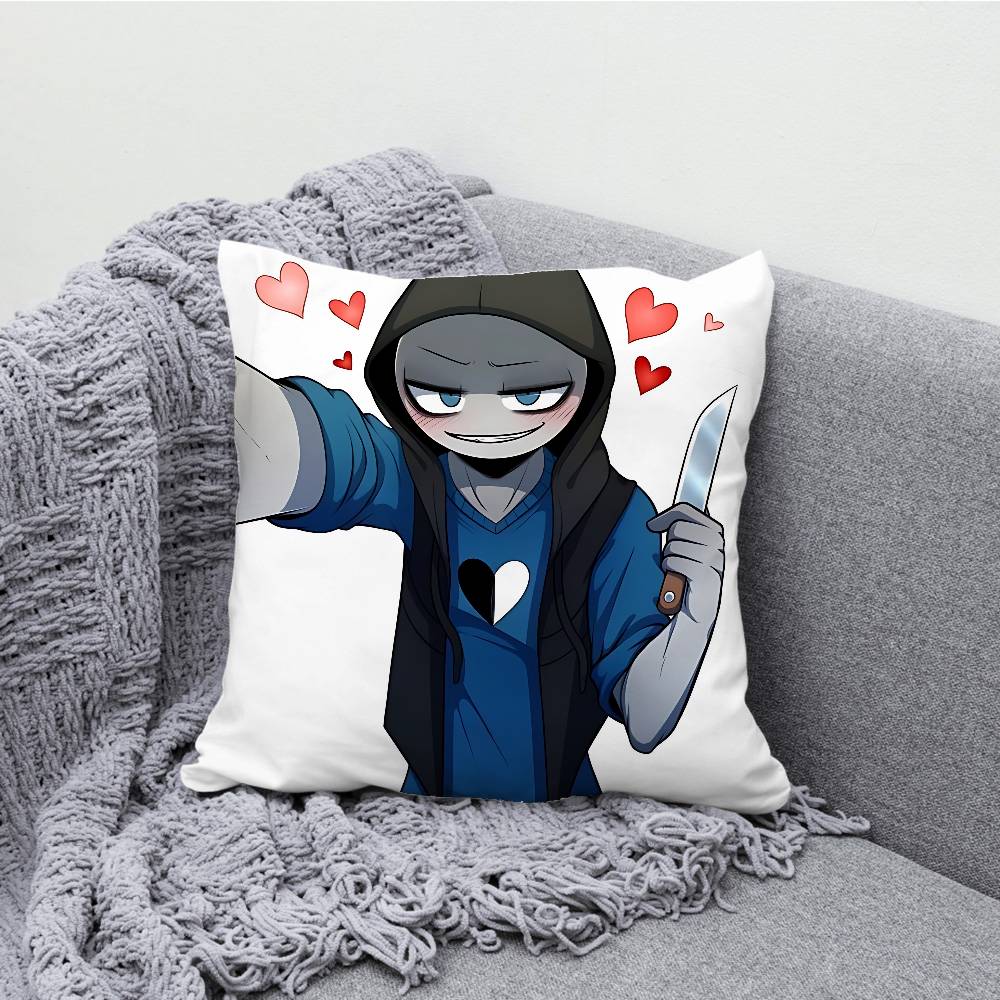 Peter Y-Your B-Boyfriend Pillow Case Print Polyester Fiber 40X40 cm Home Sofa Throw Cushion Cover Decoration
