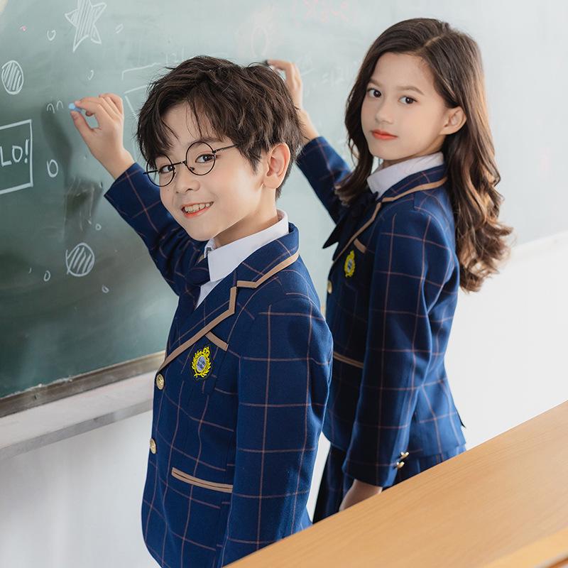 British Style Children's School Uniform Sets