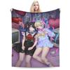 Needy Streamer Overload Blankets  Soft Warm Street Trend Plush Throw Blanket For Kids Home Decor Flannel Bedspread Bed Cover