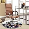 1pc Jujutsu Kaisen Anime Round Carpet  Office Chair Mat, NonSlip Rug for Home Decor, Living Room, Bedroom, Game Room