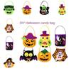 Ghost Bat DIY Trick or Treat Bag Trick Or Treat Pumpkin Handbag  Halloween Gift