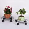 Plant Stands Indoor Metal Flower Pot Stand Heavy Duty Plants Holder With Four Wheels Plant Mobile Trolley For Corner Gardening