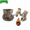 Camouflage Cold Weather Face Mask & Gloves Set