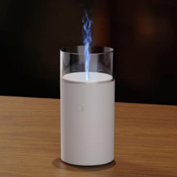 

2000 мАч USB перезаряжаемый аромадиффузор портативный увлажнитель воздуха генератор тумана бытовая техника электрический настольный диффузор эфирных масел белый