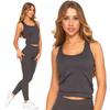 Women's Sleeveless Top T-Shirt Graphite Shirt MORAJ L/XL GRAPHITE