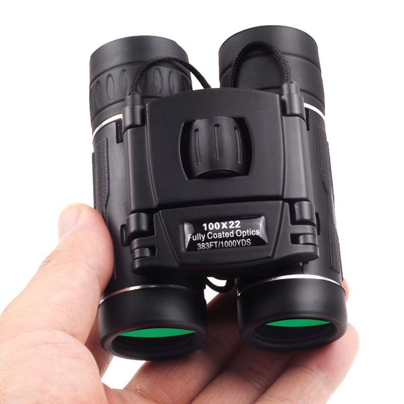8x22 Compact Binoculars Outdoor Hiking Birdwatching Travel Sports Viewing Clear HD Optics Portable Lightweight