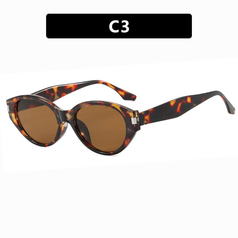Korean version of Coco glasses cat eye sunglasses new sunglasses anti-ultraviolet Xiaohongshu sunglasses