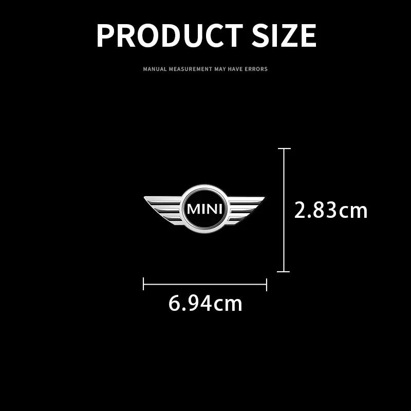 ABDK1 1/2/5/10pcs Car Badges Auto Interior Decor Logo Stickers For MINI E90 COOPER S JCW R55 R56 R60 R61 F54 F55 F56 F57 F60 One R50
