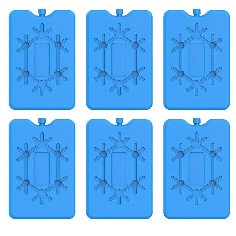 ABBY-Ice Pack Reusable Refrigerator Ice Pack Cooling Fill Box For Food Storage Refrigeration синий