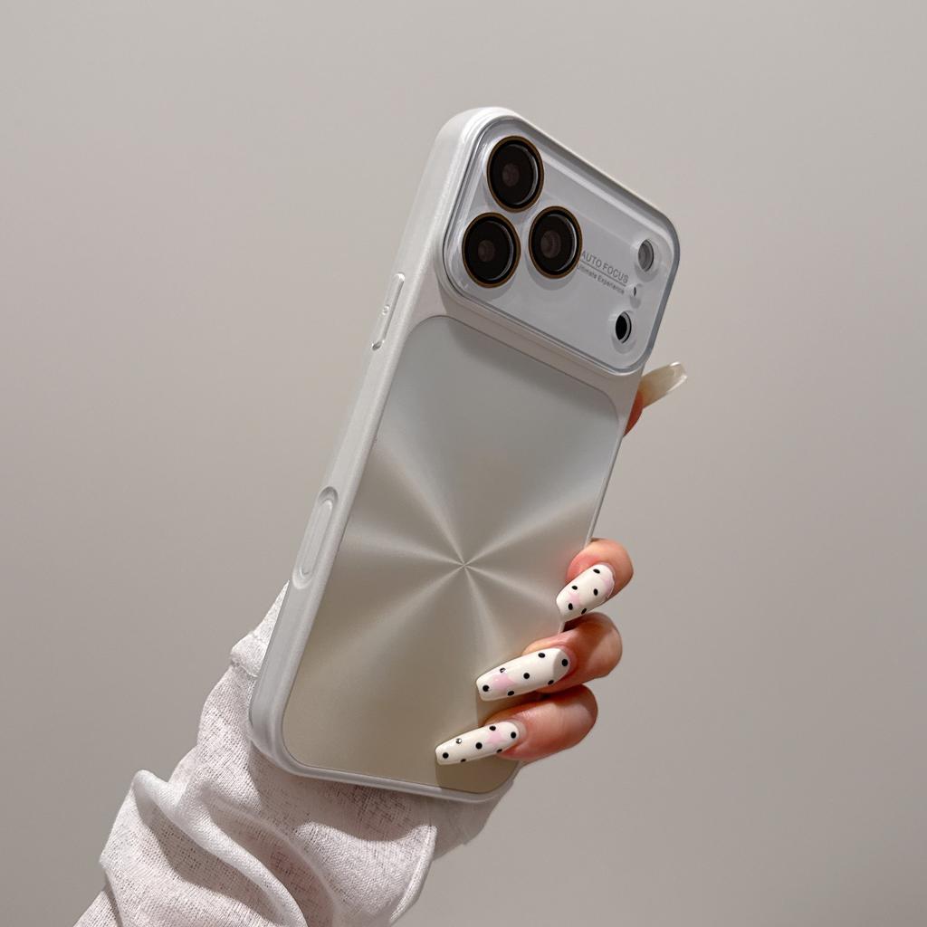 The New High-value Gradual Change of Contrasting Color CD Pattern Is Suitable for iPhone17promax Mobile Phone Case 16pro All-inclusive 14/15