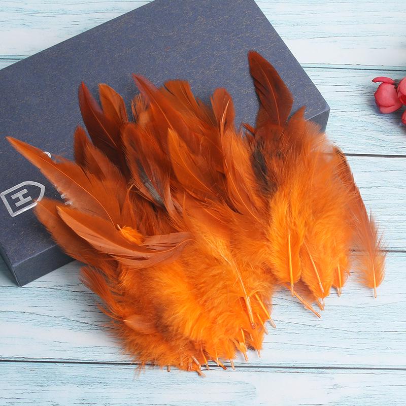 Yellow Chicken Feather for DIY Crafts, Jewelry & Pet Supplies