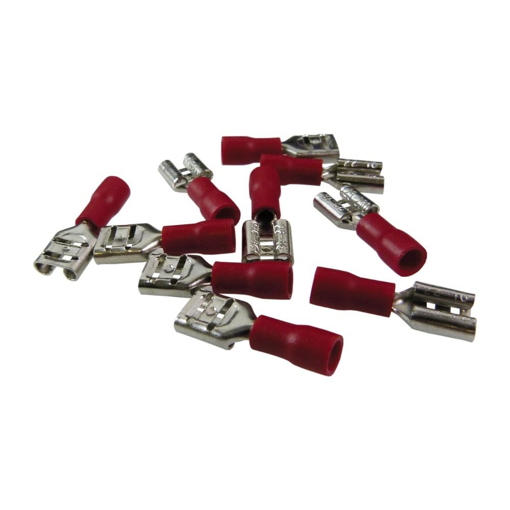 Końcówka Konektorowa Żeńska 10Szt. As3 Czerw. 0,15-1,5Mm2 Xbs