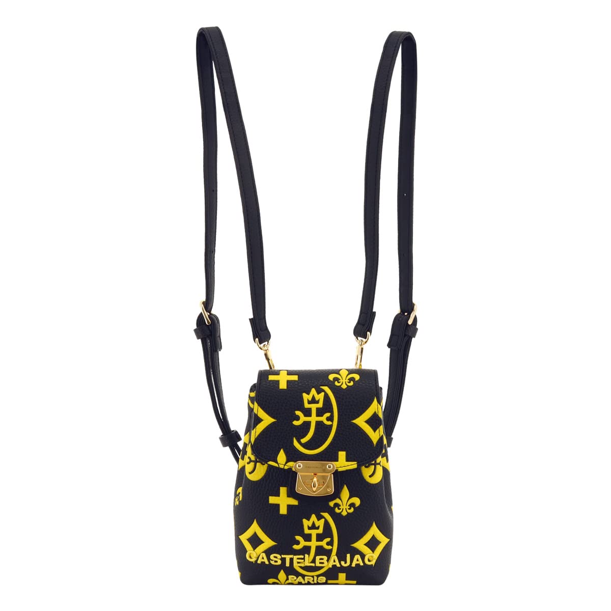 

Backpack 2WAY Small 068731 Claire Shoulder Bag Mini Backpack One Mile Yellow [Castelbajac] [11]
