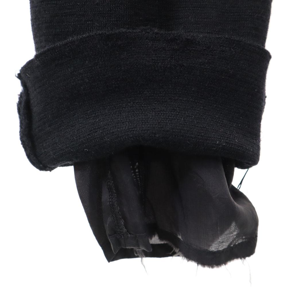 Yves Saint Laurent 90. léta Starý úplet Zkrácené kalhoty Ne. 9 černých žen použito