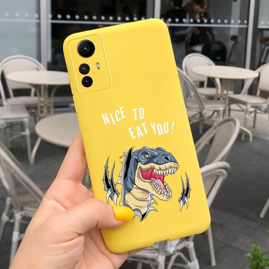 For Xiaomi Redmi Note 12S Phone Case 2023 Cute Printing Jelly Silicon Soft Back Cover For Redmi Note12s 4G