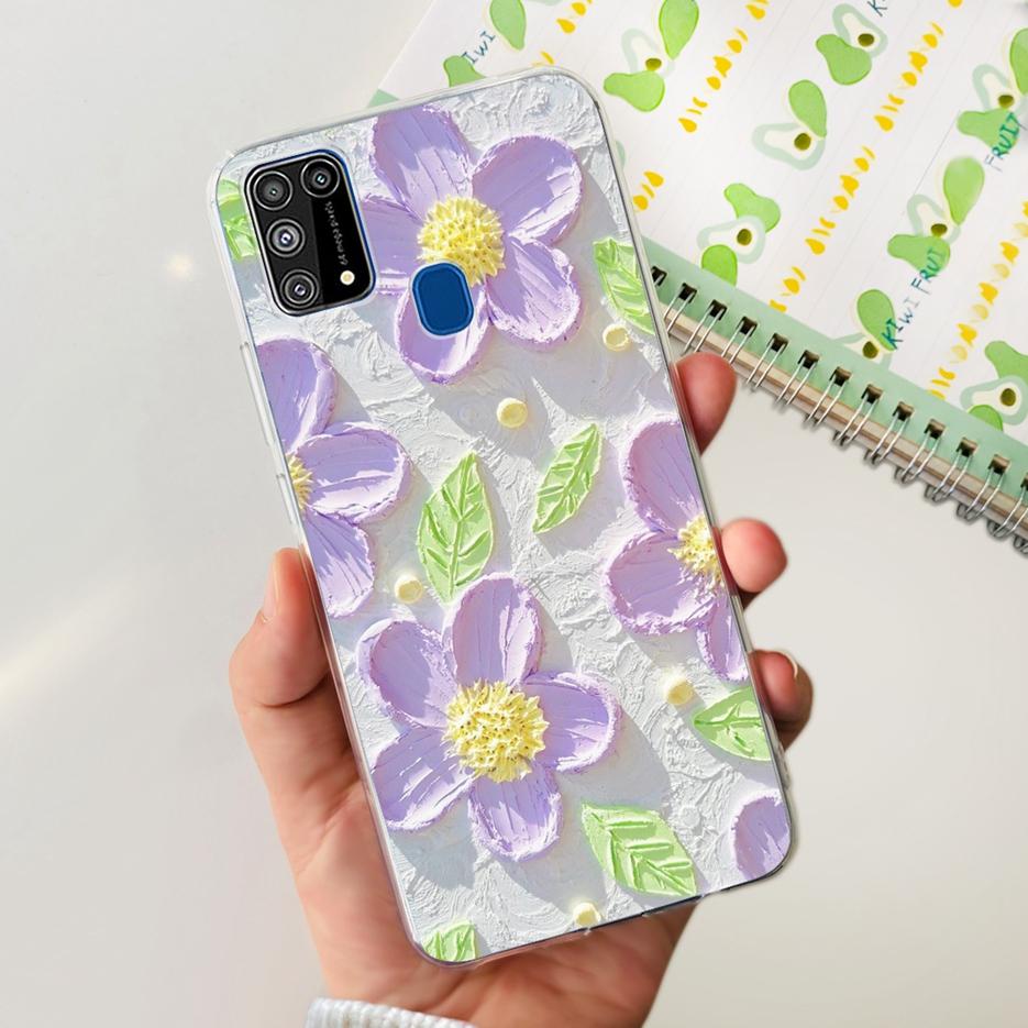 For Samsung Galaxy M31 Case SM-M315F Colorful Painted Cover Soft Slim Phone Case For Samsung M31 Prime M 31 s Galaxy M31s Fundas