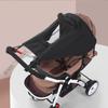 H3CD Pram Sun Shade Strollers Cover Sunshade with Easy Installation for Baby Safety and Comfortable Outdoor Protections