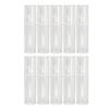 10pcs Empty Lip Gloss Tube Transparent Leakage Proof Refillable Lip Glaze Bottle for Lip Cosmetic