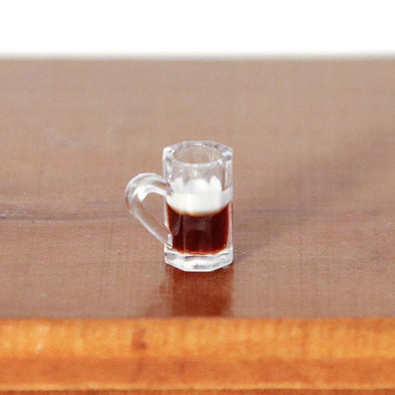 

10pcs Mini Beer Cups Model Resin Beer Glass House Decor Miniatures Garden Decorations Gift for Children Kids