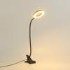 1Pc LED Desk Lamp Eye Protection Student Reading Manicure Face Tattoo Embroidery Eyebrow Selfie Fill Light Magnifying Glass Desktop Clip Lamp