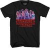 Stranger Things Group Cast Eleven Logo Adult