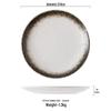 12-inch Japanese Style Round Dinner and Salad Plate