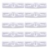 20 Pezzi Nylon Bianco Fermaclip Fissaggio Striscia Parrezza Per Toyota Camry Lexus