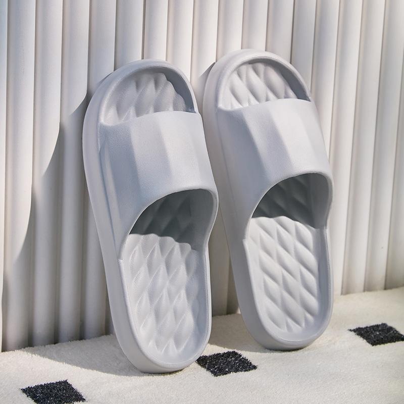 EVA Schlüpfsandalen neue Karomuster coole Hausschuhe Paar Indoor-Flip-Flops