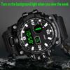 Multifunctional Outdoor Men's Casual Electronic Watch Men and Women Students Fashion Running Sports Watch