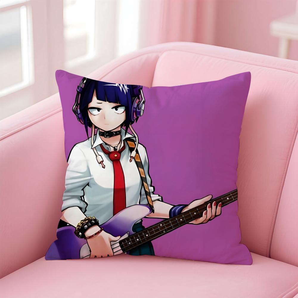 

MMy Hero Academia Cushion Cover Pillow Case Soft Friendly Fabric Concealed Zipper 30X30cm