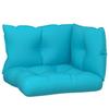 VidaXL Pallet Cushions 3 Pcs Turquoise Oxford Fabric 360877