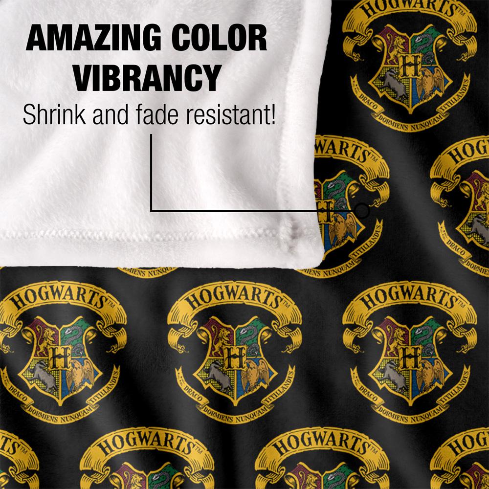 Harry Potter Hogwarts Repeat Print Blanket