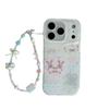 High-End Glitter Rabbit Elephant Phone Case for iPhone 17, 16 Pro Max, 15, 14