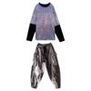 Children's Dance and Performance Outfits: Boys' Sequined Drum Set Attire & Girls' Street Dance Costumes for New Year's Celebration