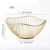 Metal Fruit Basket Simple Fruit Basin Multi-Size Iron Snack Bread Vegetable Storage Bowls Kitchen Eggs Dessert Holder Organizer